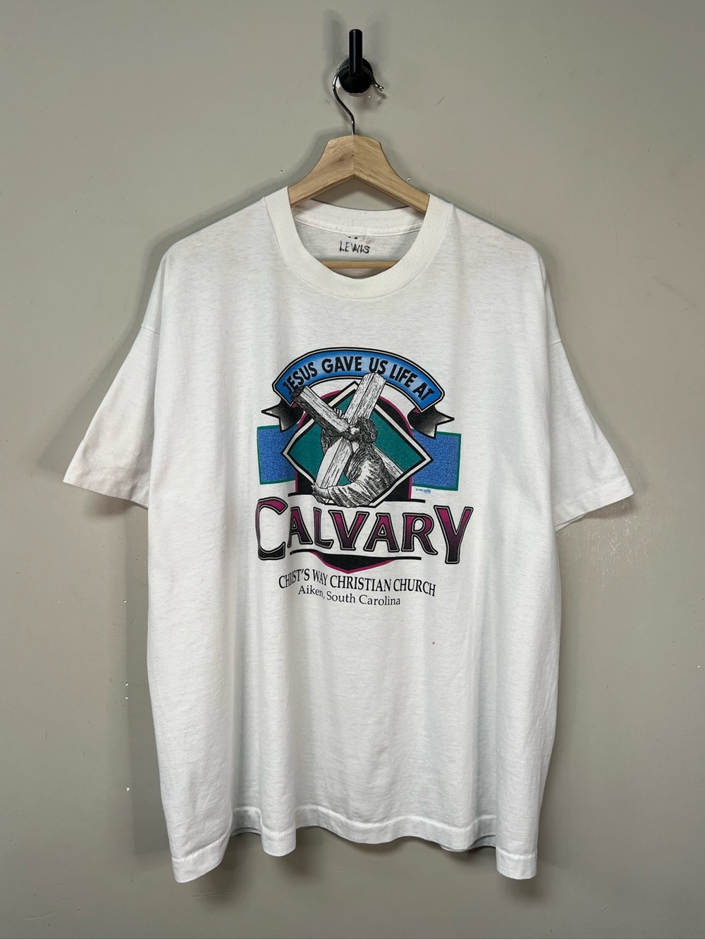 Vtg 1993 Jesus Religion Tee